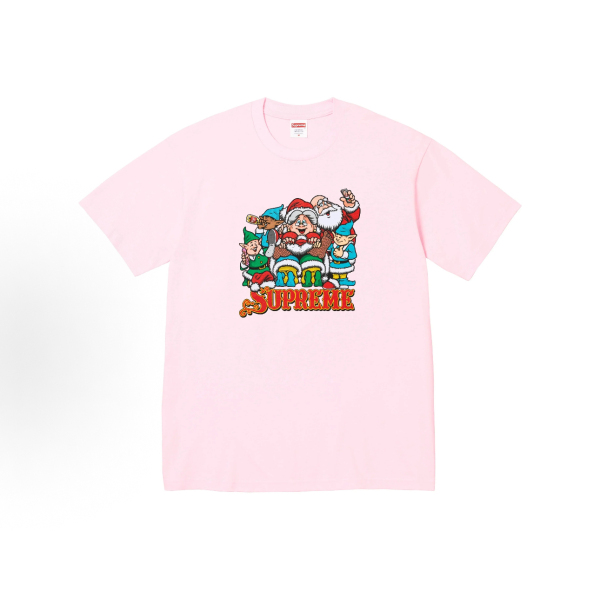Supreme Character Print Crew Neck T‑Shirt