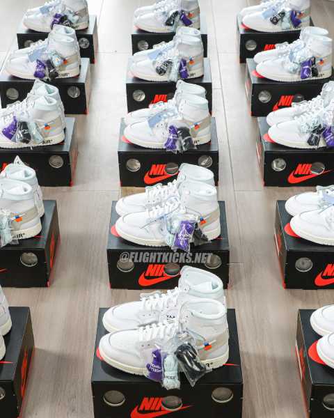 US Warehouse : Off White Virgil Abloh Archive x Air Jordan 1 “Alaska”  2026 (A1)