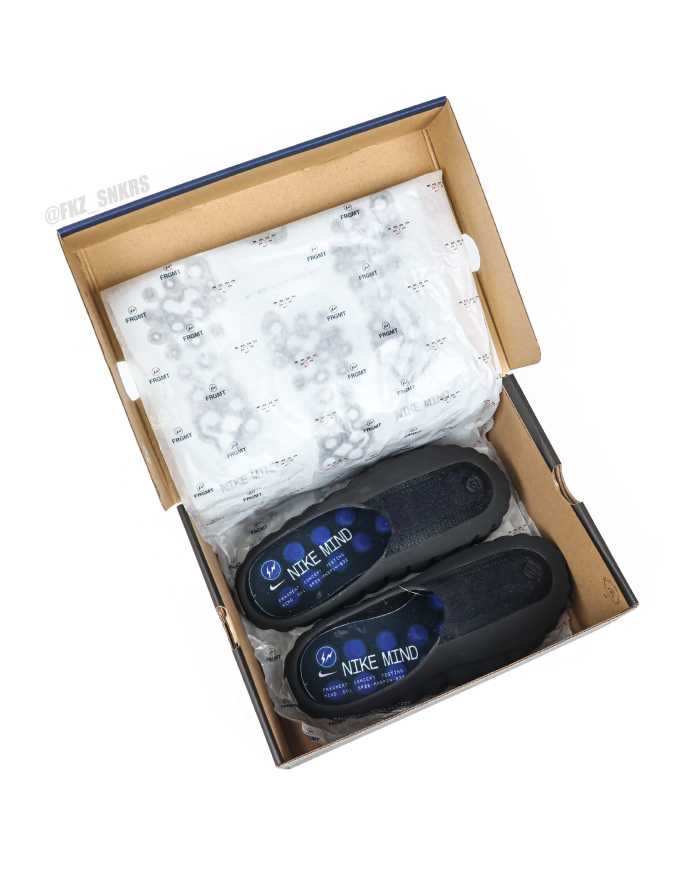 Fragment x Nike Mind 001 Slide Black (A1)