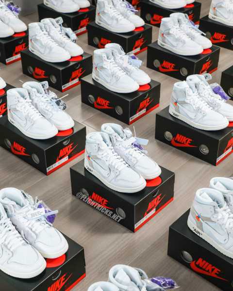 US Warehouse : Off White Virgil Abloh Archive x Air Jordan 1 “Alaska”  2026 (A1)