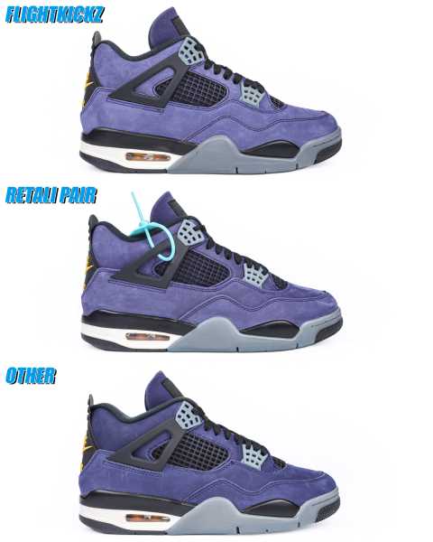 US Warehouse :  Air Jordan 4 Retro Lakers 2026（A1）