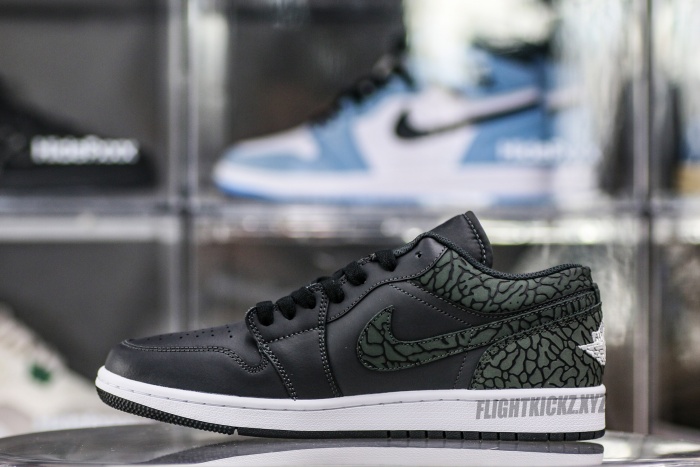 Air Jordan 1 Low SE Black Elephant