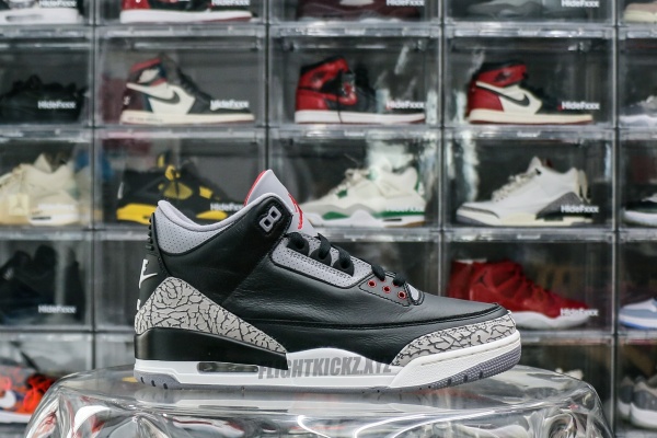 Air Jordan 3 Retro Black Cement Reimagined 2024（A1）