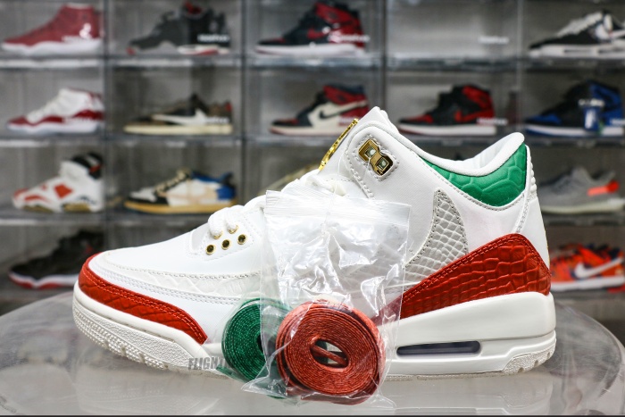 Nike Air Jordan 3 Retro El Vuelo Summit White 2025