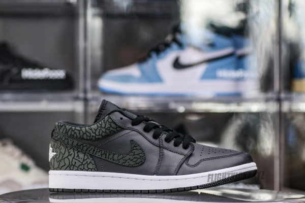 Air Jordan 1 Low SE Black Elephant