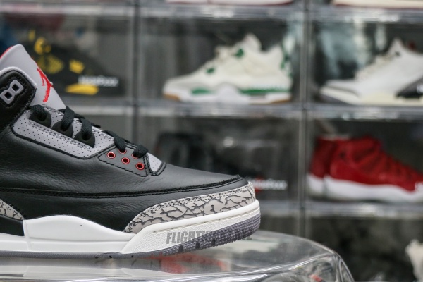 Air Jordan 3 Retro Black Cement Reimagined 2024（A1）