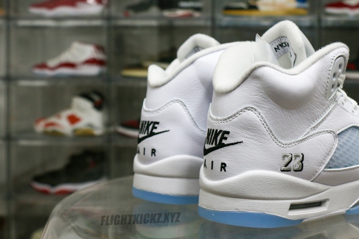 Air Jordan 5 Retro 'White Metallic' GS 2026