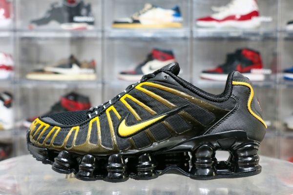 Nike Shox TL Black University Gold