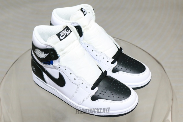 Fragment x Union LA x Air Jordan 1 High OG White Black (A1）