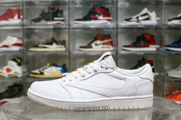 Travis Scott x Air  Jordan 1 Retro Low OG SP Michael Rubin White Party (Friends and Family) GS