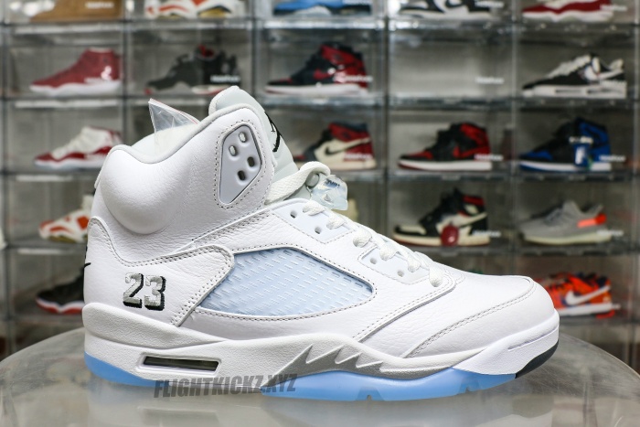 US Warehouse : Air Jordan 5 Retro “Metallic White” 2026 ( A1)