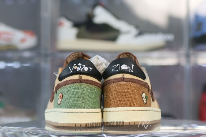 Zion Williamson X Air Jordan 1 Retro Low OG Voodoo