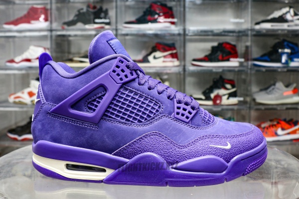 Nigel Sylvester X Jordan 4 Retro  Purple Rain (A1)