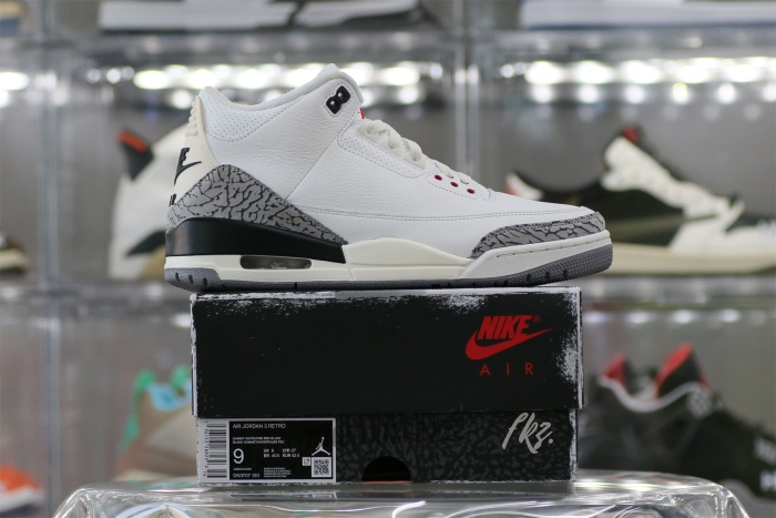 Air Jordan 3 Retro 'White Cement Reimagined' 2023（A1）