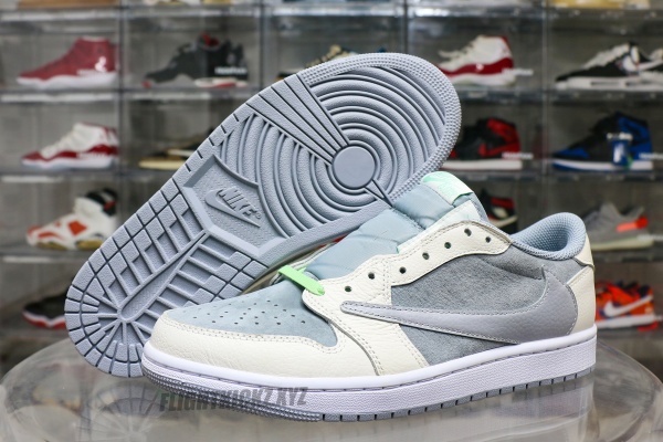 Travis Scott x Air Jordan 1 Low' 'Photon Dust'  Concept