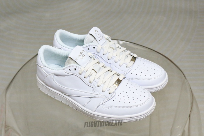 Travis Scott x Air  Jordan 1 Retro Low OG SP Michael Rubin White Party (Friends and Family) GS