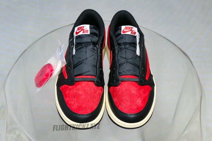 Travis Scott x Air Jordan 1 Low  Bred Concept