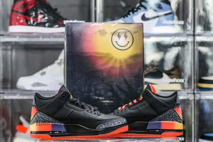 J Balvin X Air Jordan 3 Retro Rio （A1）
