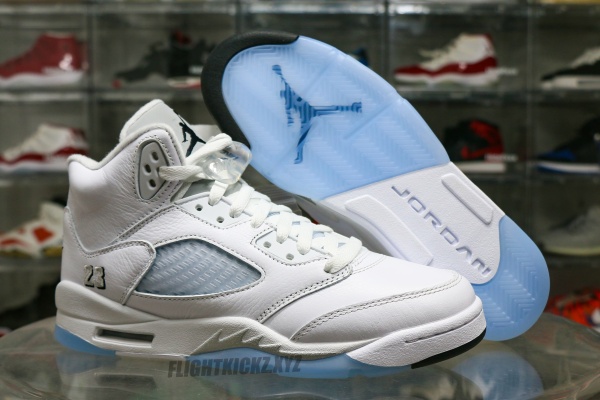 Air Jordan 5 Retro 'White Metallic' GS 2026