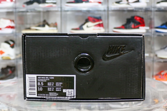 Comme Des Garcons X Air Max 95 Black