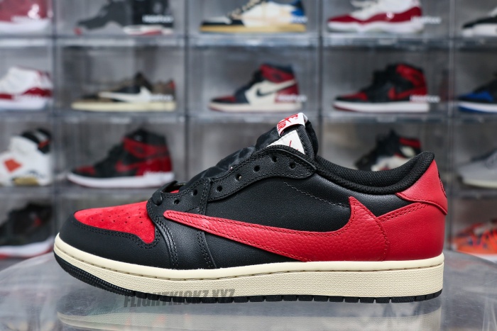Travis Scott x Air Jordan 1 Low  Bred Concept