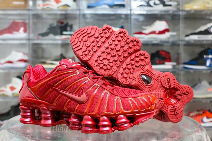 Nike Shox TL Gym Red White