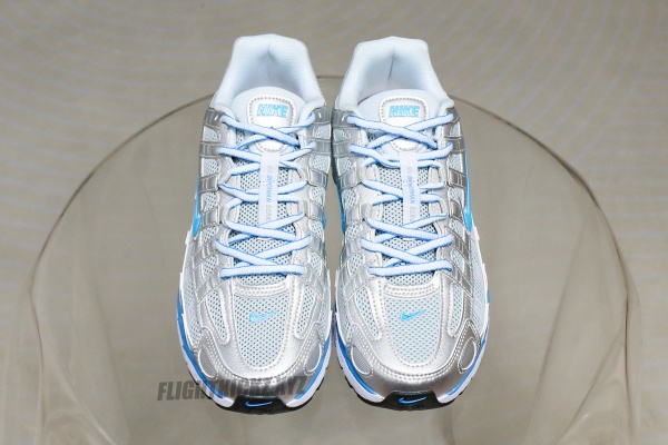 Nike P-6000 Metallic Platinum Pure Platinum Metallic Silver University Blue