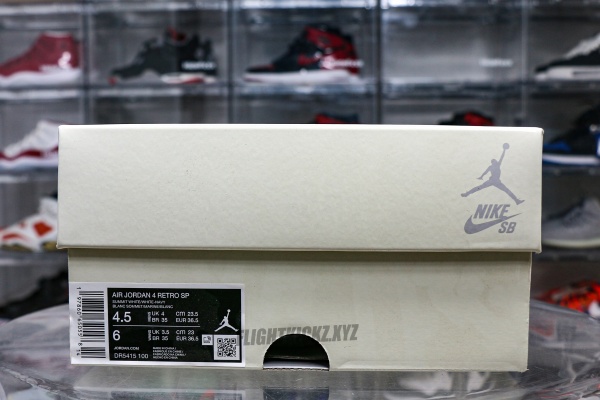 Nike SB x Air Jordan 4 “Navy Blue” 2025 GS（A1）