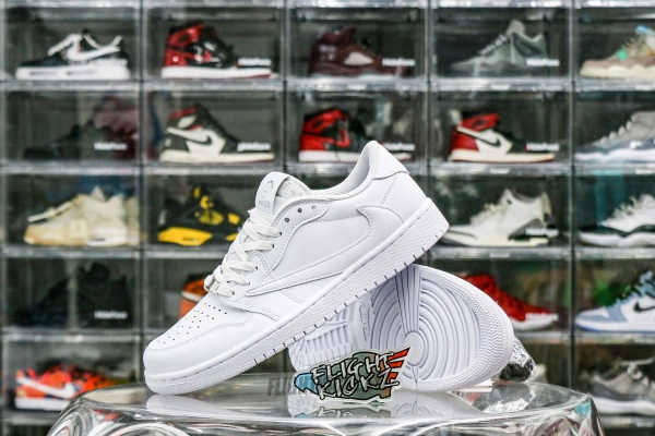 Travis Scott x Air  Jordan 1 Retro Low OG SP Michael Rubin White Party (Friends and Family)