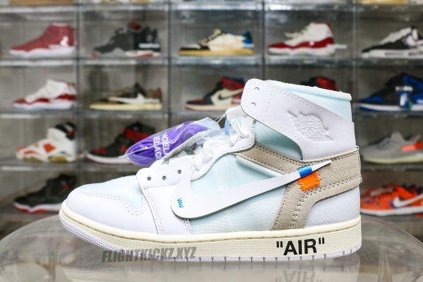 US Warehouse : Off White Virgil Abloh Archive x Air Jordan 1 “Alaska”  2026 (A1)