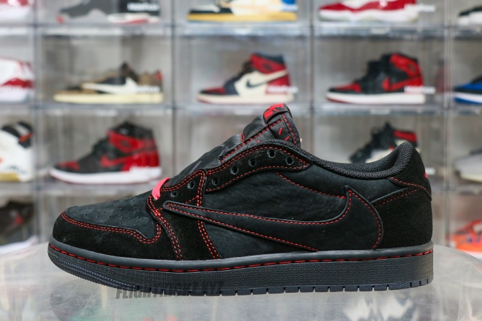 Travis Scott x Air Jordan 1 Low Black Phantom Concept