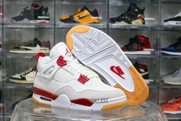 Nike SB x Air Jordan 4 Varsity Red is a Family & Friends GS（A1）