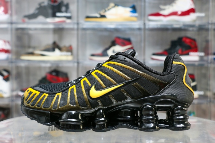 Nike Shox TL Black University Gold