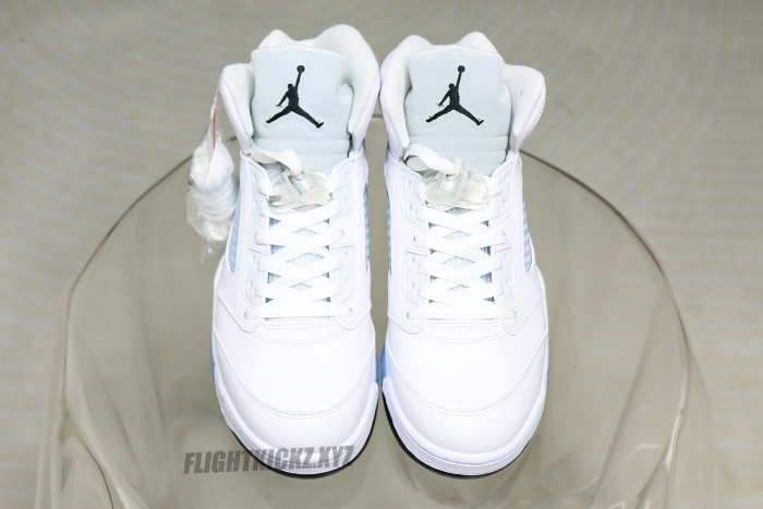 US Warehouse : Air Jordan 5 Retro “Metallic White” 2026 ( A1)