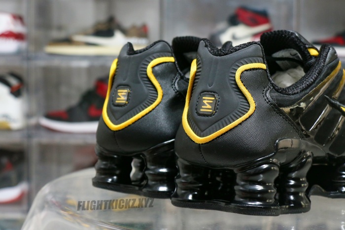 Nike Shox TL Black University Gold