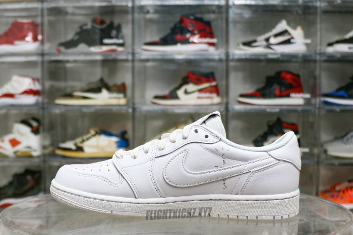 Travis Scott x Air  Jordan 1 Retro Low OG SP Michael Rubin White Party (Friends and Family) GS