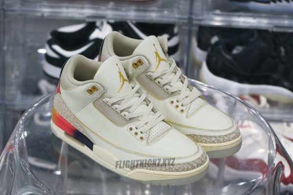 J Balvin x Air Jordan 3 Sunset GS（A1）