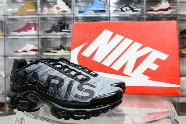 Paris Saint Germain X Air Max Plus Black Particle Grey