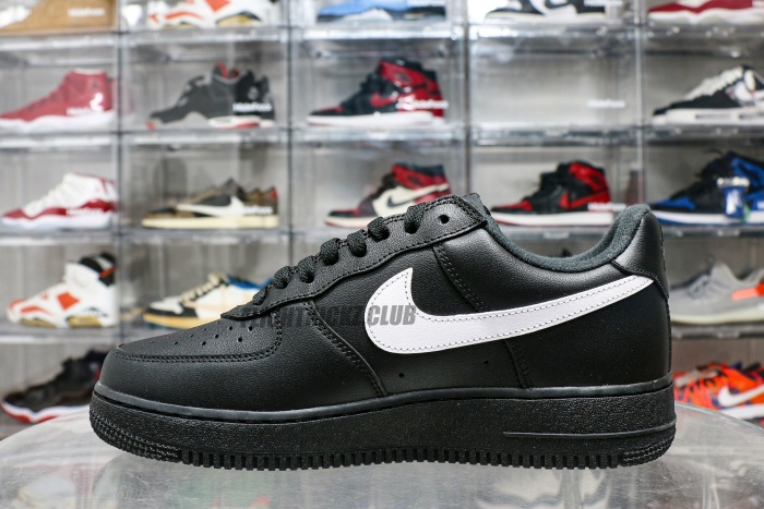 Supreme X Air Force 1 Low Box Logo Black White（ A1）
