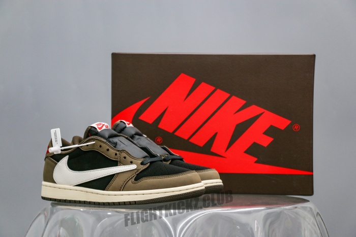 Travis Scott X Air Jordan 1 Low 'Cactus Jack'（A2 Batch)