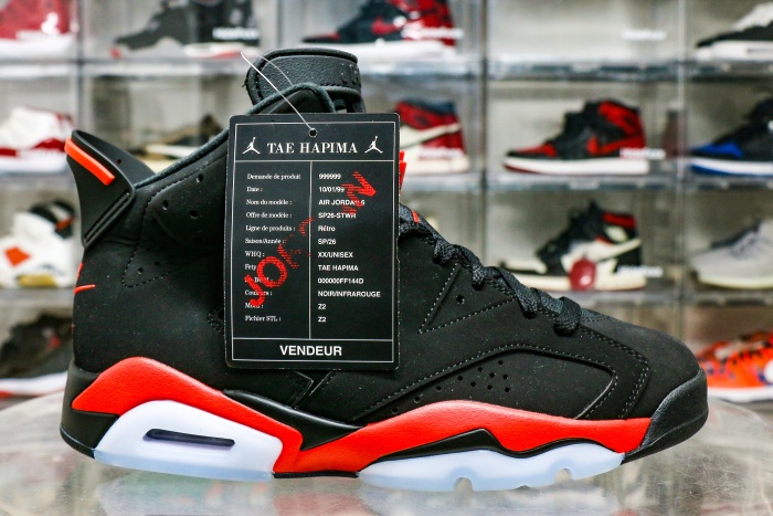 Air Jordan 6 Reverse Saleman Reverse Infrared 2026 (A1)