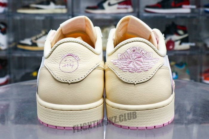 Travis Scott x Air Jordan 1 Low OG “Pink Pack”  Muslin Pink 2026 （A1）