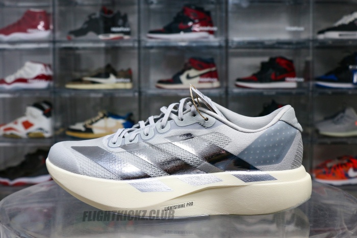 Adidas Adizero Evo SLMetallic Stripes Grey Silver