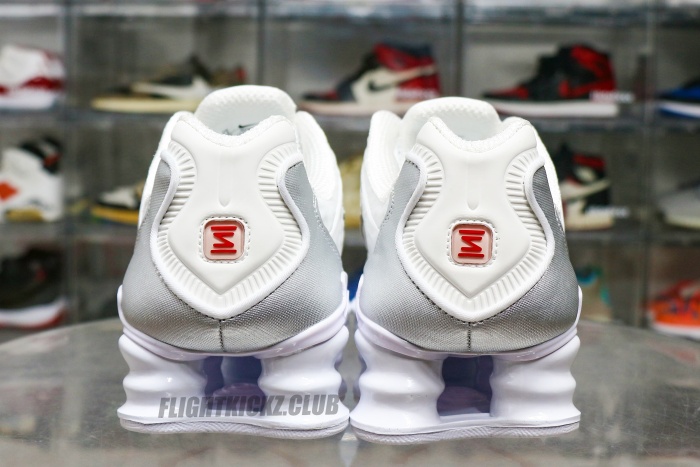 Nike Shox TL White Metallic Silver