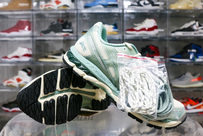 Kith X Gel Kayano 12 1 Cream Sage