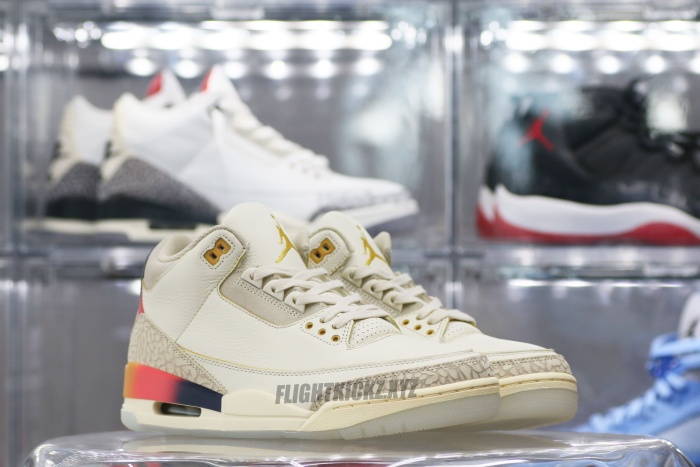J Balvin x Air Jordan 3 Sunset GS（A1）