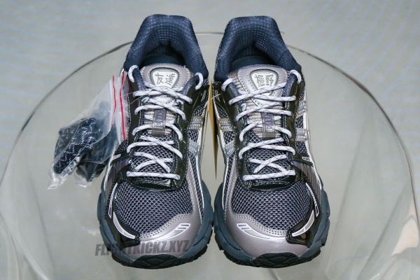 Kith X Gel Kayano 12 1 Tornado Pure Silver