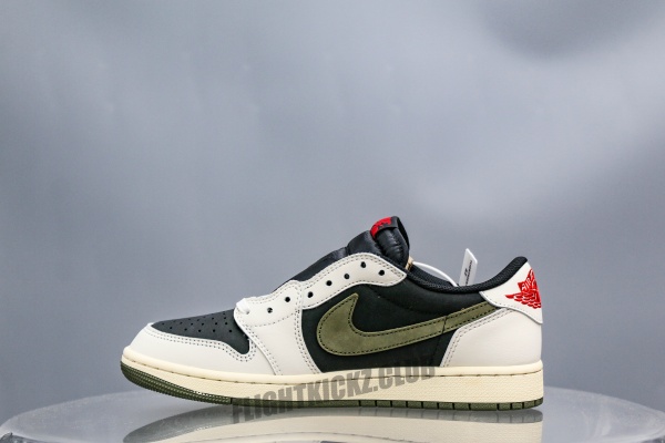Travis Scott x Air Jordan 1 Low OG SP Olive（A2 Batch)