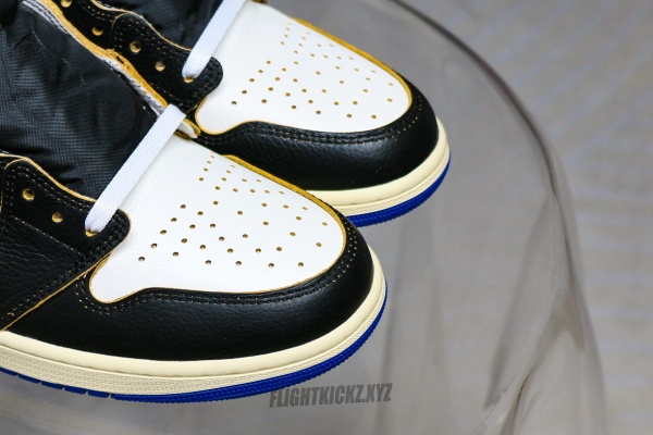 Fragment x Jordan 1 Retro High Union Los Angeles Blue Toe GS 2026（A1）