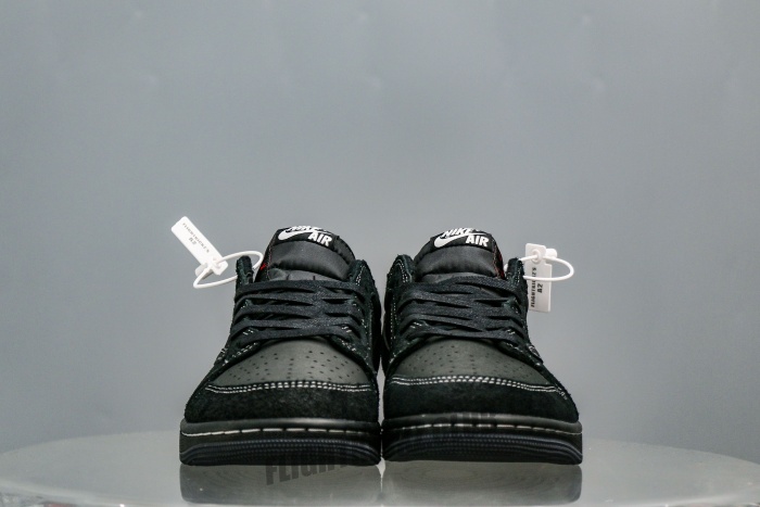 Travis Scott x Nike Air Jordan 1 Low OG “BlackPhantom”（A2 Batch)